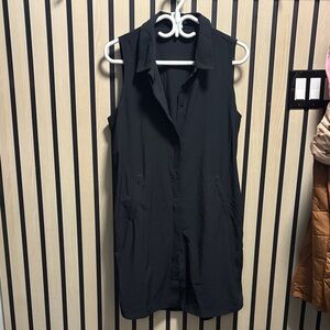 Lole Black Sleeveless Active Dress